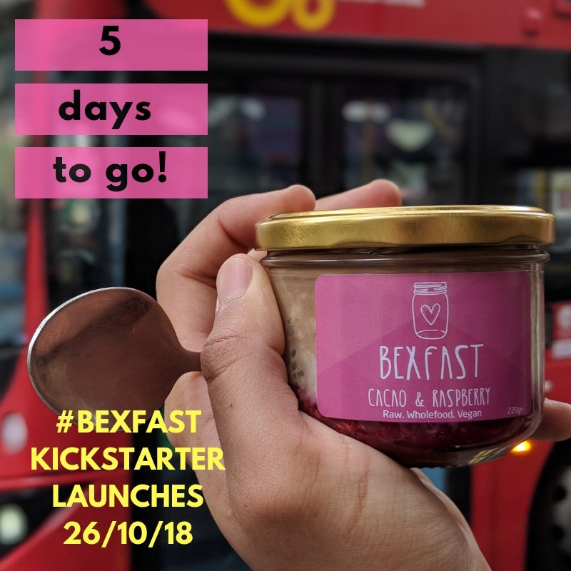 bexfastpots's tweet photo. Experience the ultimate guilt-free chocolate indulgence with the Cacao &amp; Raspberry Pot 🤤 These beauties aren't just a pretty face, they're a #Bexfast bestseller too! What are your favourite flavours from the range? ✨https://t.co/nEHsMNBPCo ✨
#crowdfunding #vegansofIG #startups https://t.co/pux1GyNqS9