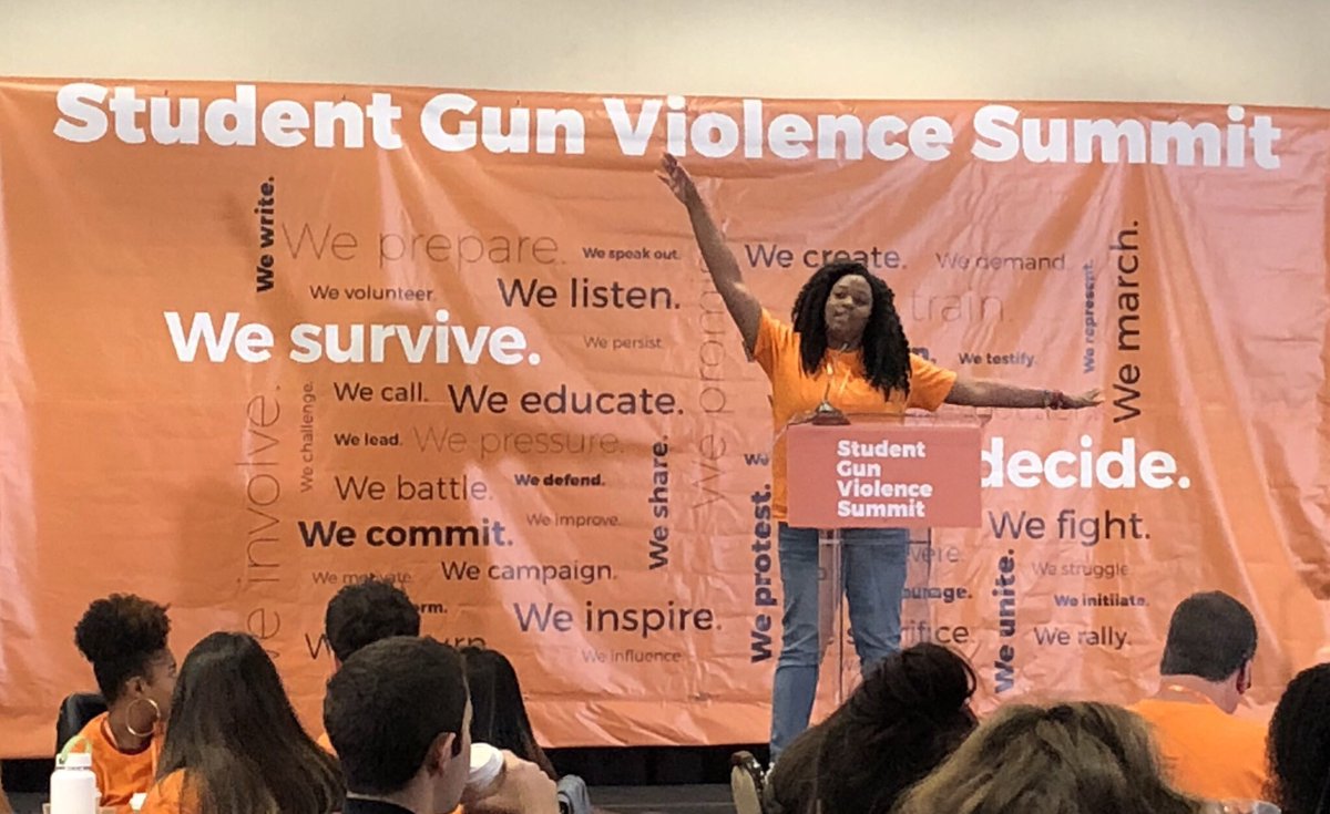 AerieYearbook's tweet photo. Senior @MeilingIts addressed the crowd this morning to begin the final day of the @SGVSummit in DC. https://t.co/3HZAKEQmsJ