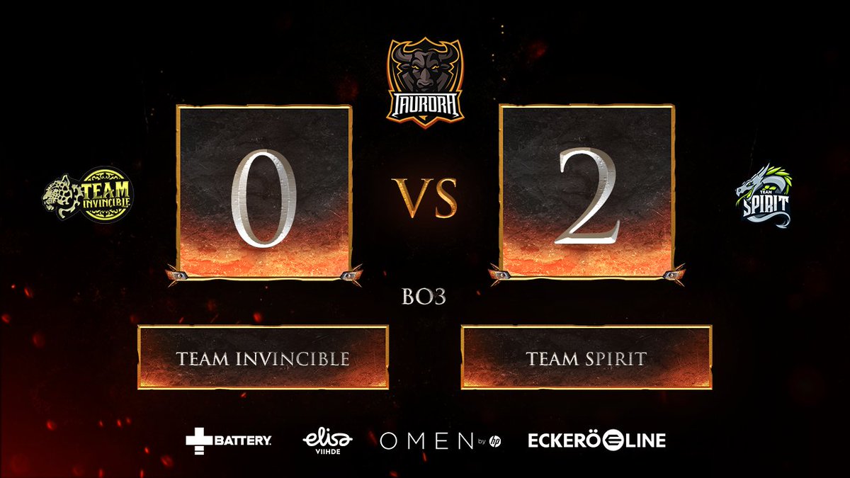 TauroraNET's tweet photo. Hard fought two matches, but @Team__Spirit end up with the 2-0 series win and advance to the Grand Finals
#Taurora https://t.co/YIUyy6n7JU