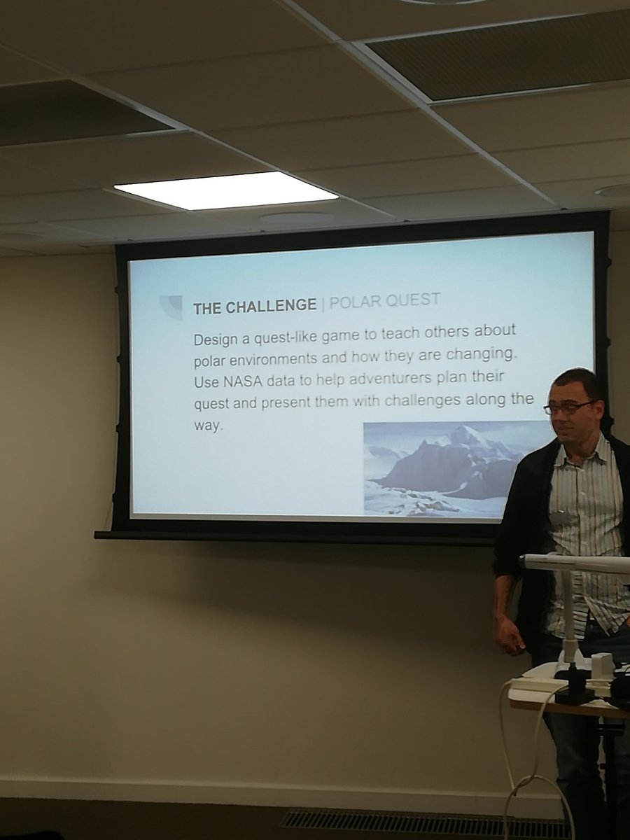 Last but not least, the Arctic Corsair team have created a Polar Quest game where the player goes on a journey and comes across real world challenges they must overcome. #SpaceAppsHull2018