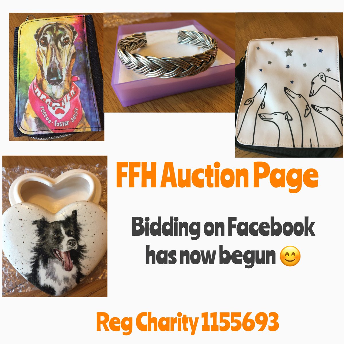 To make sure we can cover our liabilities, we need to keep fundraising. We have dogs in kennels in need of help so are running an auction on Facebook right NOW to keep us in the black. Please take a look and bid? #RegisteredCharity #rescuedogs #auction