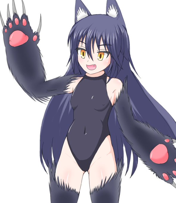 絵150号「ウェアウルフさん」
ハロウィンシーズン!ウェアウルフ!困ったらレオタード! 