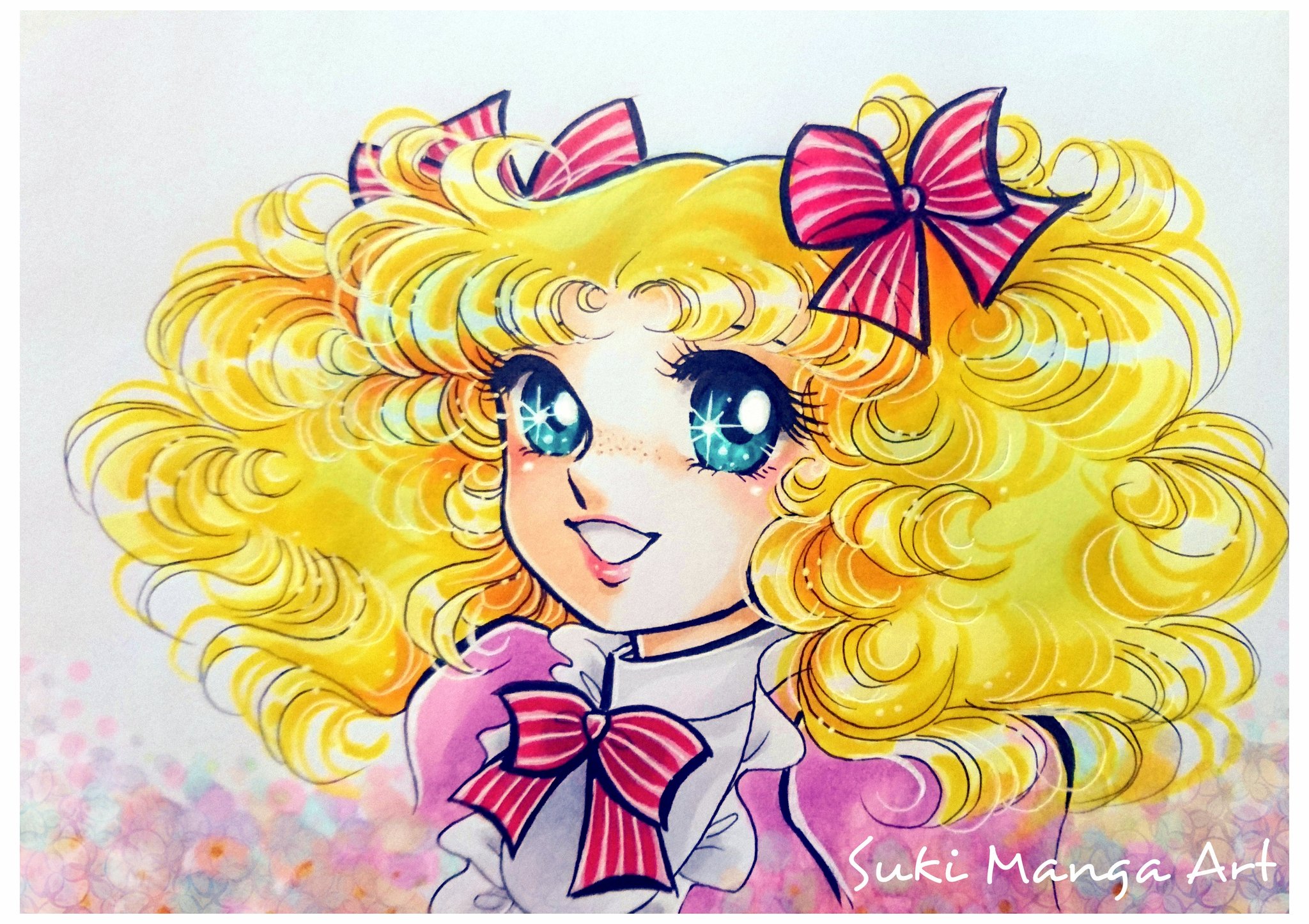 絵画 candy Candy Candy (1976-1979) - Original animation cel and drawing