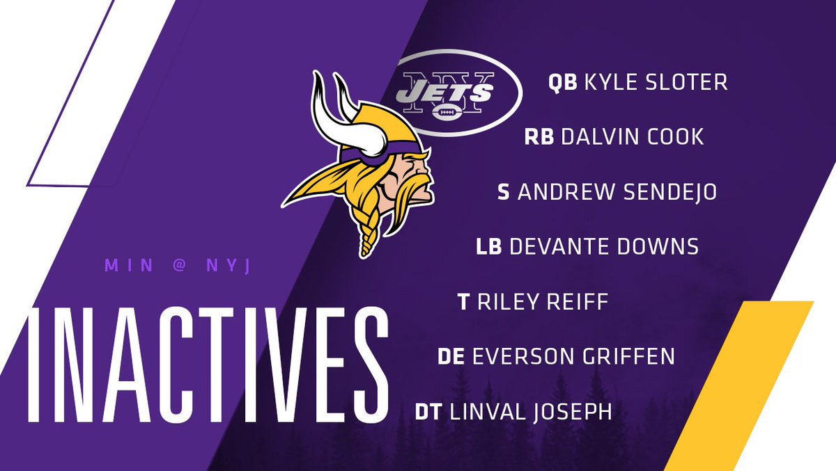 Today’s #Vikings inactives https://t.co/GgI67t77I7