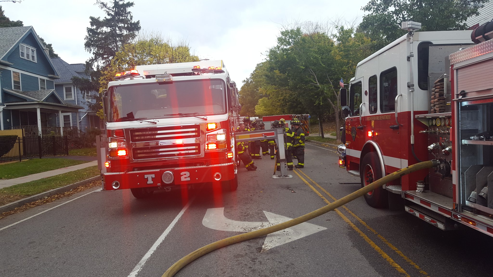 RochesterNYFD on Twitter "Rochester Fire Department fought a house