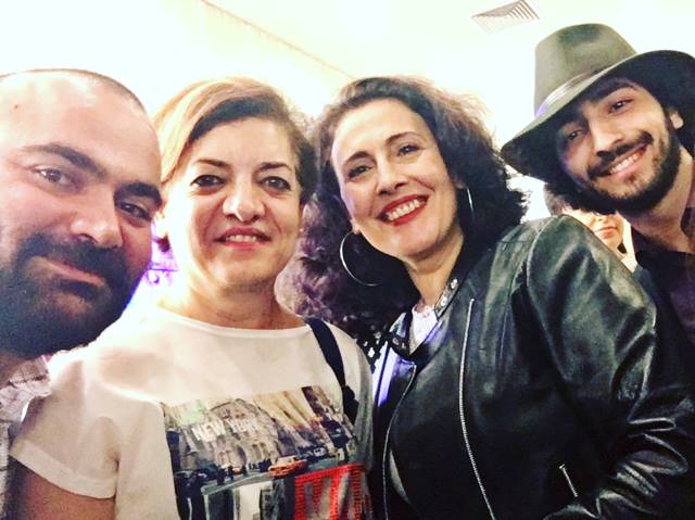 HamzahSamanCSA's tweet photo. Selfie with the best! 
Me, Aida Sabra, Julia Kassar, Malek Rahbani,

At the GOOD MORNING movie premieres in Beirut 

#AidaSabra #JuliaKassar #ArabAmericanCasting https://t.co/OsJloVeO5a