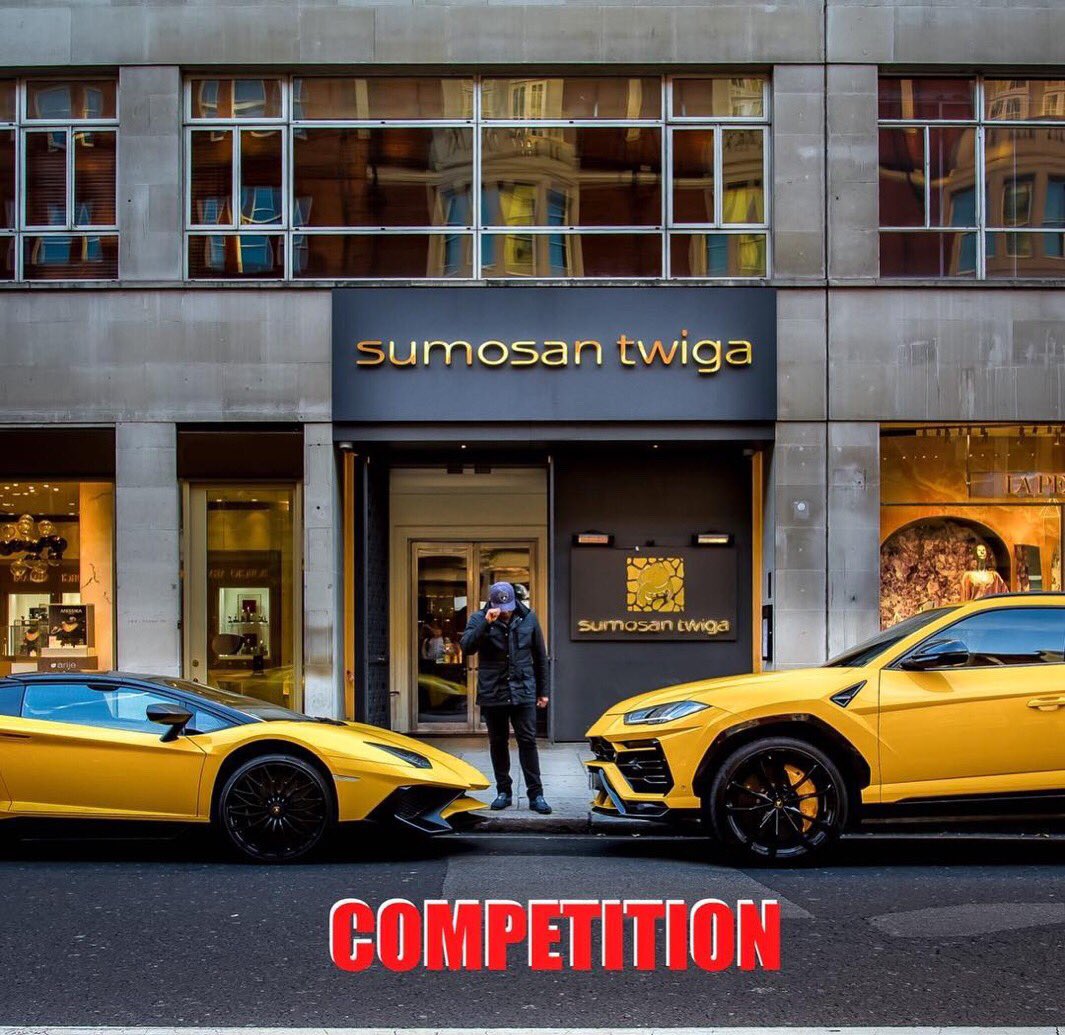 COMPETITION TIME💪🏻Win Dinner and Drive with #rana65556 and <a href="/sumosantwiga/">SumosanTwiga</a> London
enjoy dinner with <a href="/sumosantwiga/">SumosanTwiga</a> and a passenger ride in either Rana’s SV Roadster or Urus Lamborghini
simply follow #rana65556 and <a href="/sumosantwiga/">SumosanTwiga</a> Instagram accounts, and tag 3 friends in their comment.