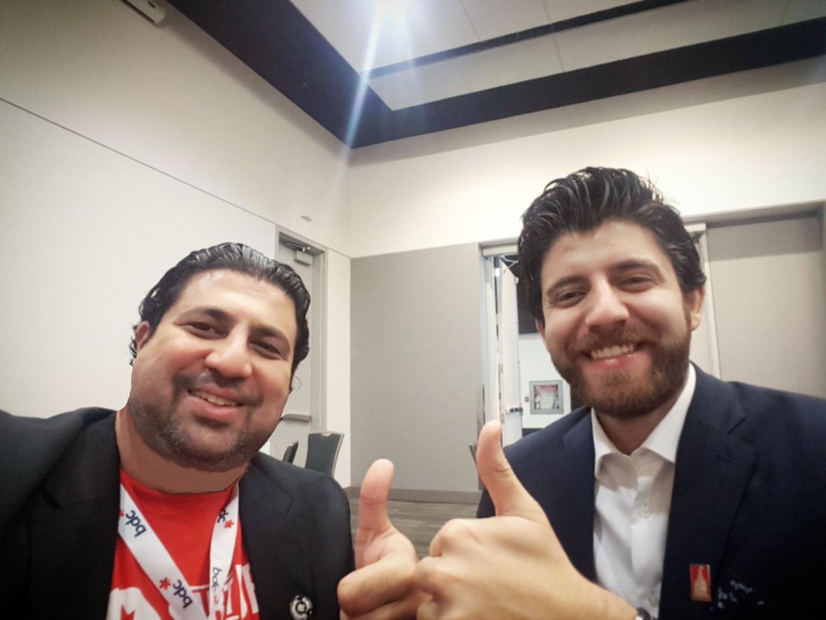 issamdalati's tweet photo. One of the few people who really inspires me as a #Syrian #Canadian to not just spread peace but to give back as well and turn pain into love. It was nice meeting you my friend @TareqHadhad @Startup_Canada . Gotta try the Yummy @Peacebychoco  #inspire #powerofsuccess #peace #NASA https://t.co/MWravpiQBe