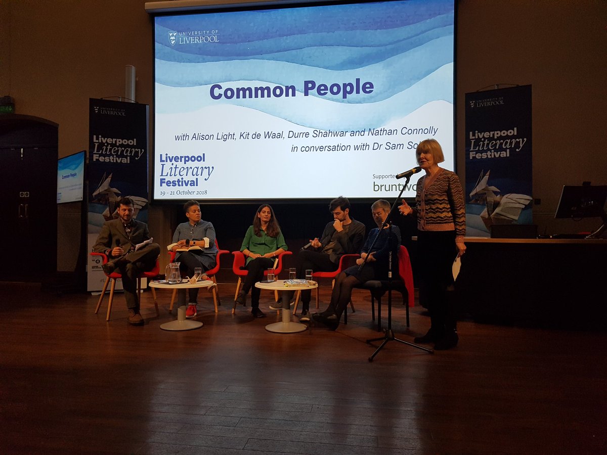 Geraint Rhys (@geraintrhys1) on Twitter photo Interesting and engaged discussions on working class writing from @Durre_Shahwar <a href="/KitdeWaal/">@kitdewaal@bsky.social</a> <a href="/NightLightNate/">Nathan Connolly</a> and Alison Light at the liverpool literary festival! #livlitfest Interesting and engaged discussions on working class writing from @Durre_Shahwar <a href="/KitdeWaal/">@kitdewaal@bsky.social</a> <a href="/NightLightNate/">Nathan Connolly</a> and Alison Light at the liverpool literary festival! #livlitfest