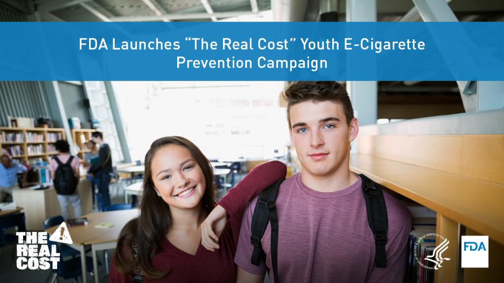 FDA Tobacco launches "The Real Cost" campaign