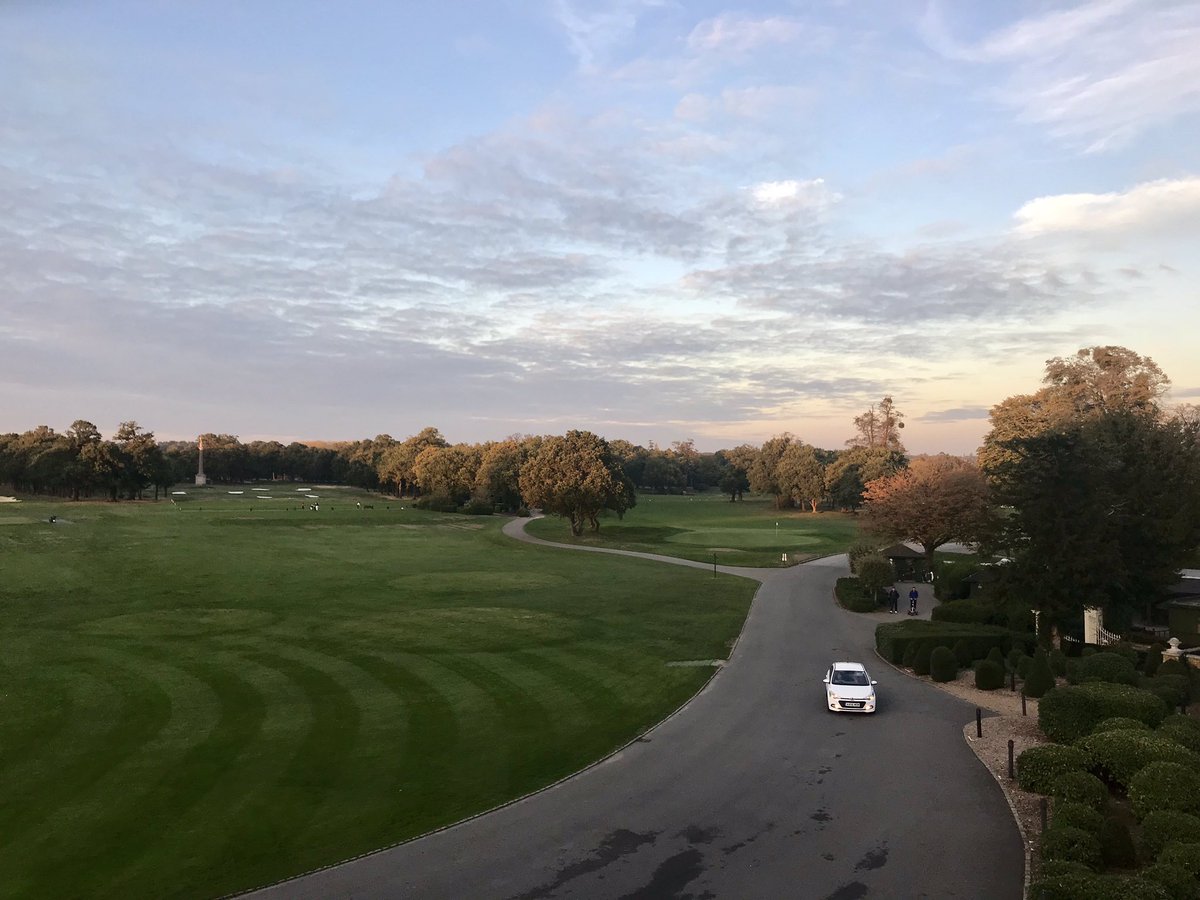 <a href="/StokePark/">Stoke Park</a> is really a wonderful place! Regal, steeped in #history, used in various #movies and a luxurious #hotel! On a sunny day it can’t be beaten! Will def be back!