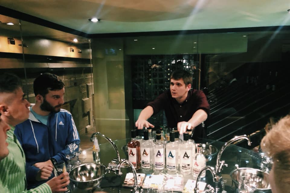 Arbikie's tweet photo. Final day of @edcocktailweek and what a week it's been! If you tried any #Arbikie cocktails comment below and let us know!! Here is some highlights for the #Arbikie team from #ECW18
#ArbikieGin #ArbikieVodka #Edinburgh #Cocktails #SundayFunday https://t.co/KHiBBn06ip