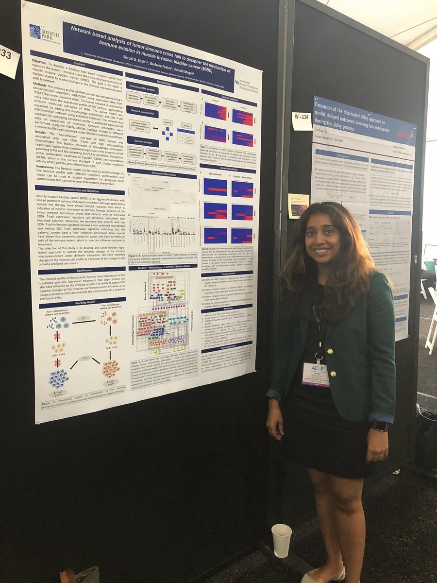 Shru_D's tweet photo. Had an amazing experience at my first #ACoP conference. From co-chairing a session, presenting my work and and meeting leaders from the industry. #ACoP9 #UBPharm https://t.co/T6c3XXu1BY