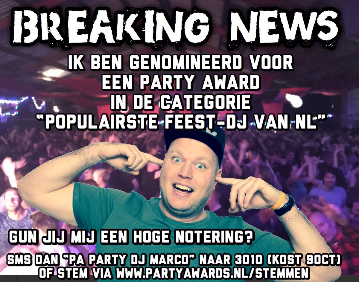 #stemzonderrem <a href="/PartyAwardsInfo/">Party Awards</a>