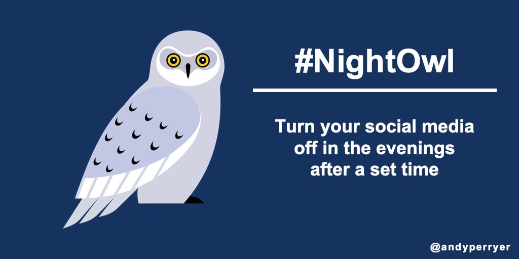 andyperryer's tweet photo. Which #socialanimal will you be? Don’t wait til next #scrollfree September to cut down on using your phone. Be a #NightOwl for the next 30 days
#CognitaWay #mentalhealth #wellbeing https://t.co/ndUmZM0tb1