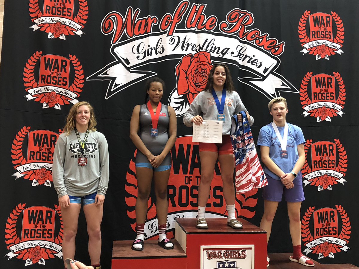 LHSwrestlers's tweet photo. A HUGE Congratulations to Faith and Emma Cole for earning preseason All-American status by placing 1st and 4th in the nation the weekend in Indiana #connectedlancer #stepup #lessthanonepercent #lafayettegirlswrestling https://t.co/7sIoDvNz4S