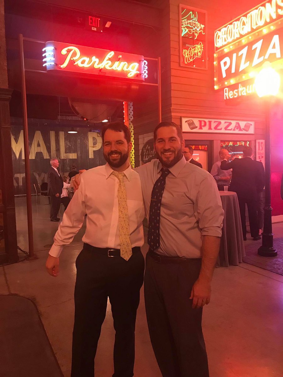 Judge_Marvel's tweet photo. Beautiful wedding with so many wonderful friends in Cincinnati. So happy for Jon and Kelsey! #inittolynnit https://t.co/6xXWXtxdgo