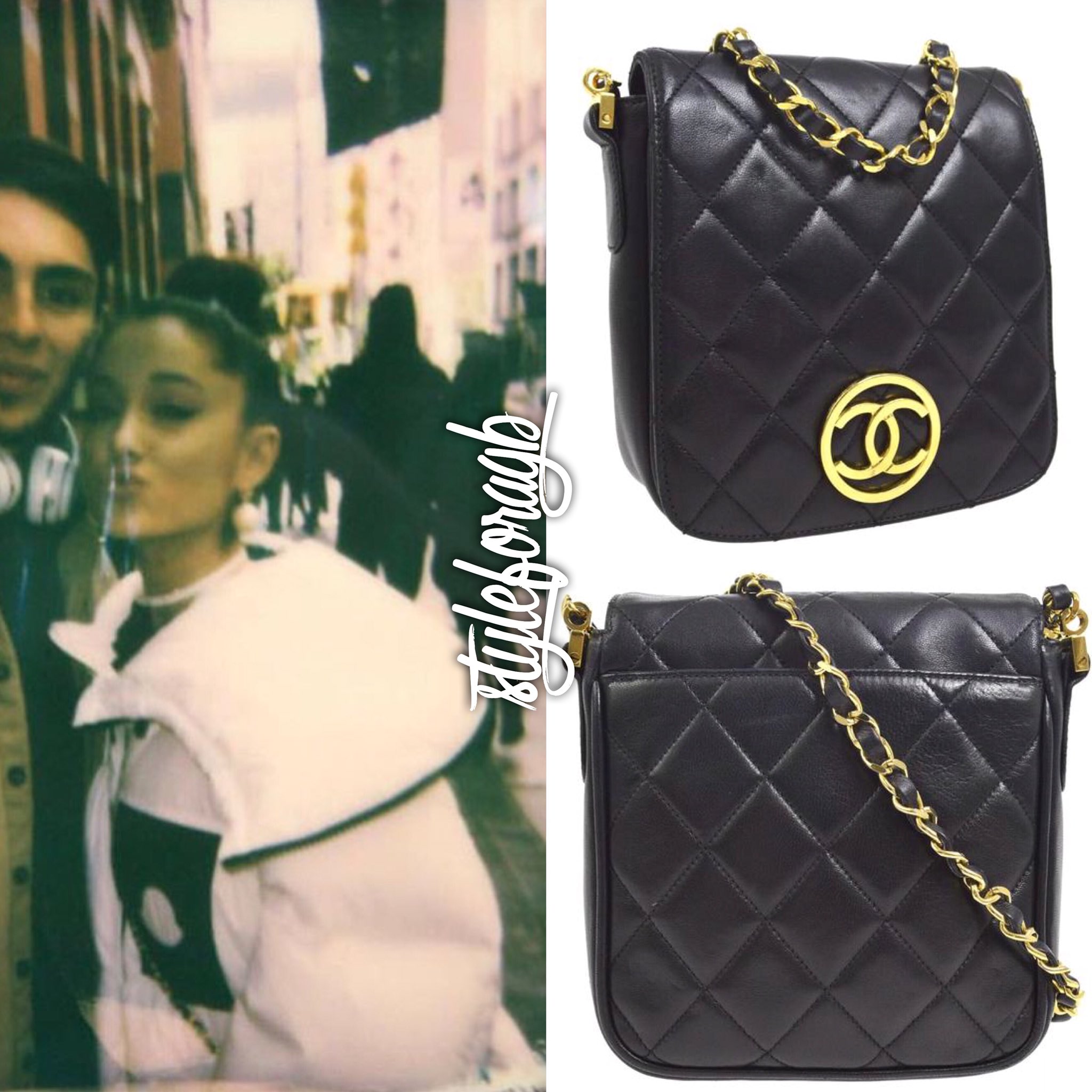 Ariana Grande Arrives at the White House with a Chanel Bag - PurseBlog