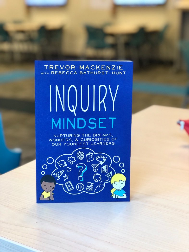 Ed_Michaela's tweet photo. Sunday’s with @trev_mackenzie and @rbathursthunt are a good time. Can’t wait to read this! #inquirymindset @UVicEdSA https://t.co/PxGoKyRkuq