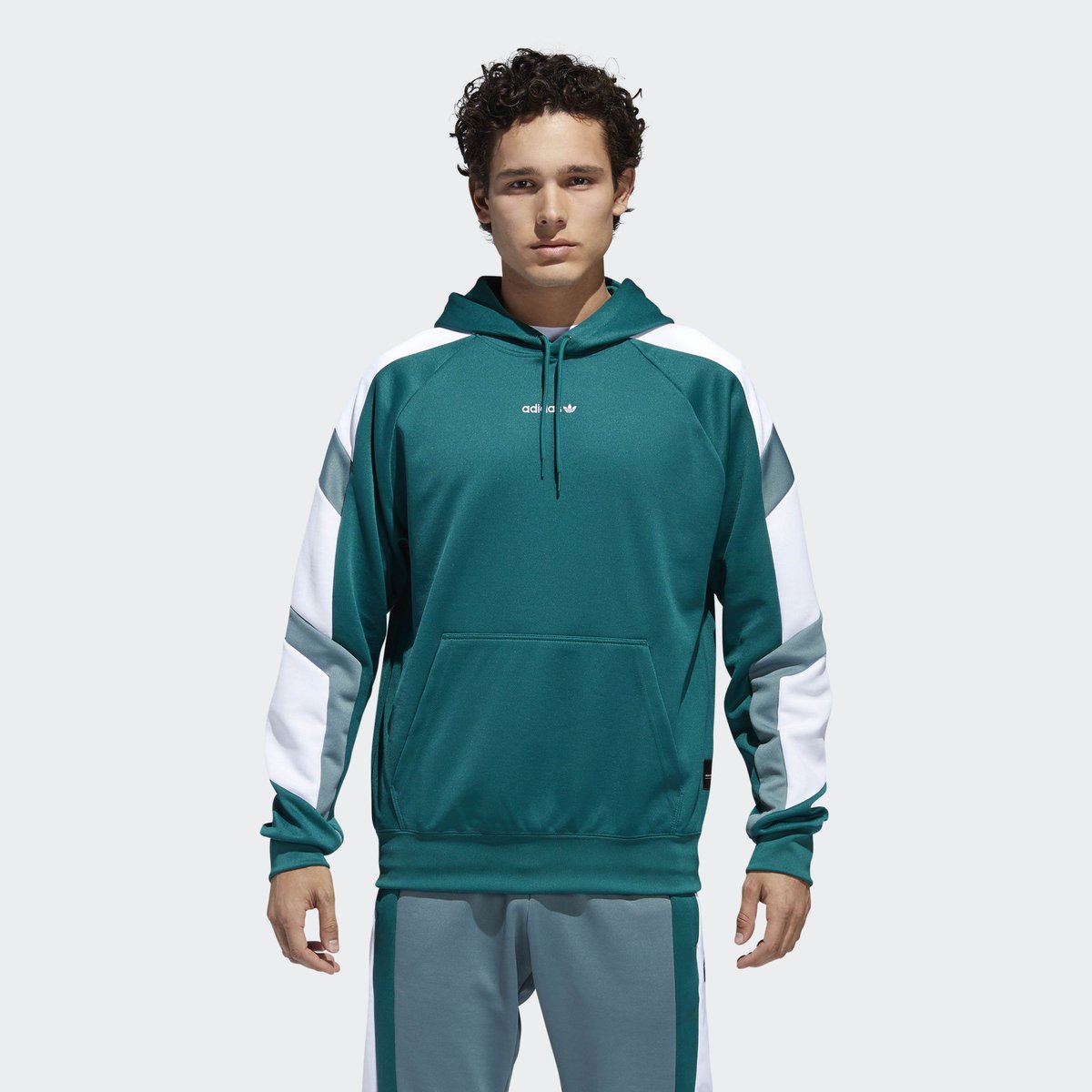 adidas eqt hoodie green