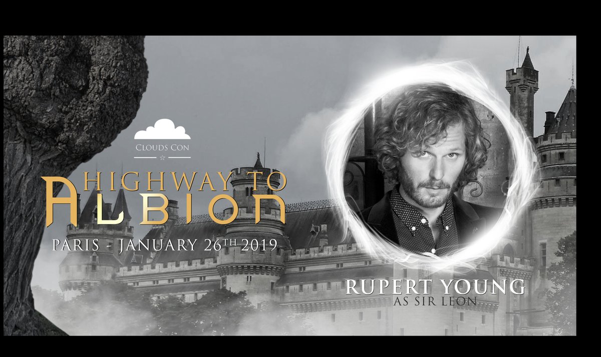CloudsCon's tweet photo. @RupertFYoung will be among us for celebrating Merlin 10th anniversary on January 26th 2019 ! :) #HighwaytoAlbionWithRupertYoung #HappyBirthdayMerlin https://t.co/Hq89PGzYoB