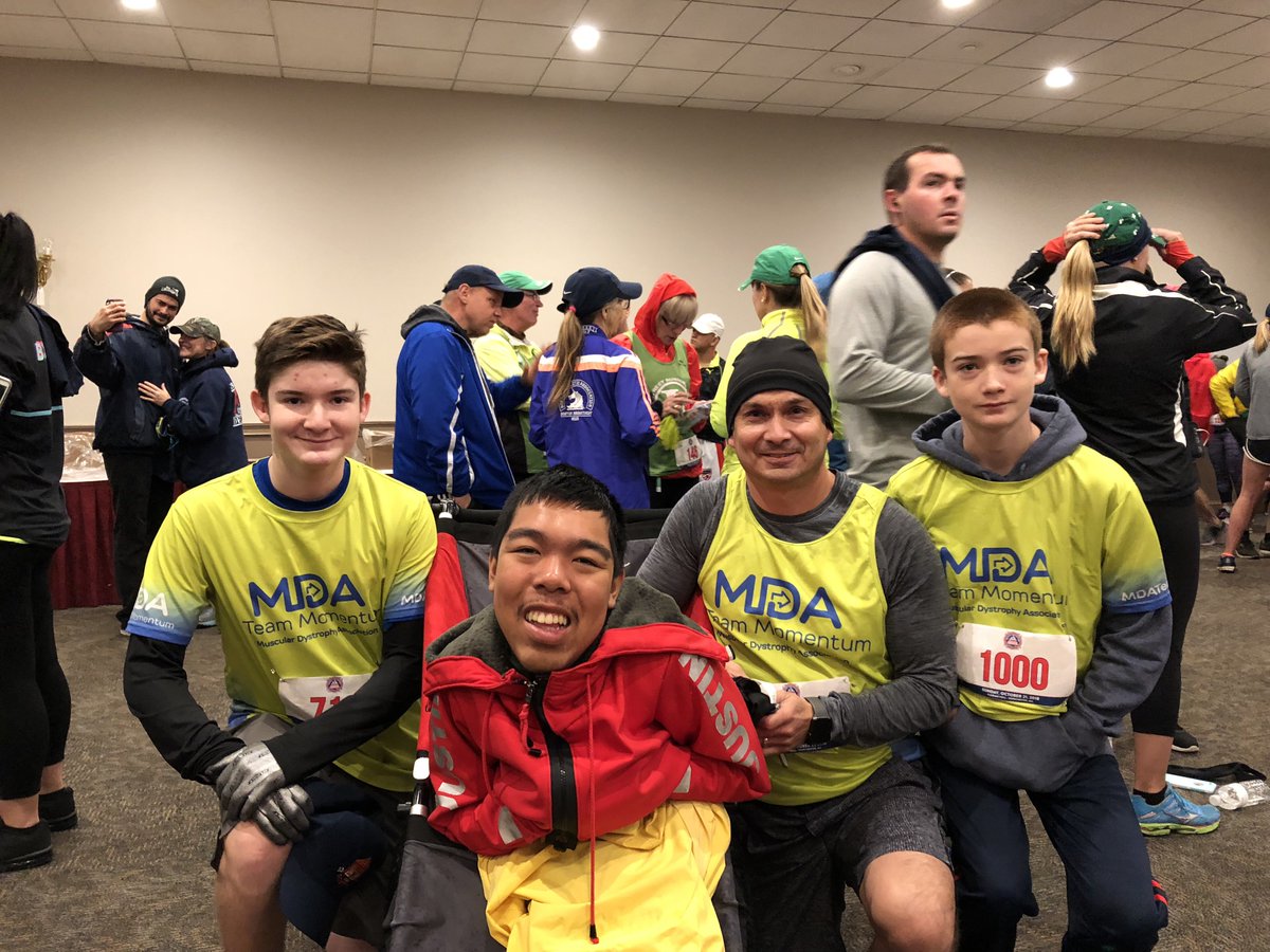 MDAteam's tweet image. @MDAorg National Ambassador, Justin Moy and @BostonFire #Local718 Fire Fighter, JR Ortiz participated in the Local 718 Memorial 10K today continuing the amazing partnership between the @IAFFNewsDesk and MDA that started here in Boston in 1954. #filltheboot