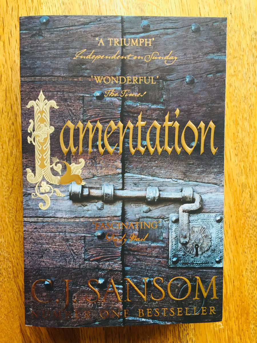 girl_vintage's tweet image. Okay, moving swiftly on (two and a half months to read 15 books, oh god). Have neglected C. J. Sansom for far too long, so Lamentation is number 35! #2018ReadingChallenge