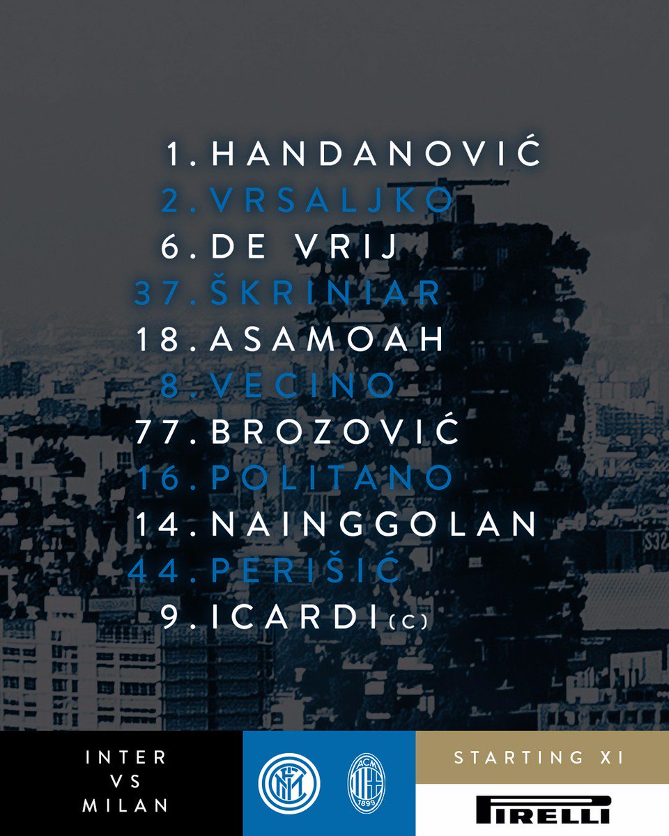 FansNerazzurri's tweet photo. #InterXI ⚫🔵 https://t.co/7NwiHLOxXg