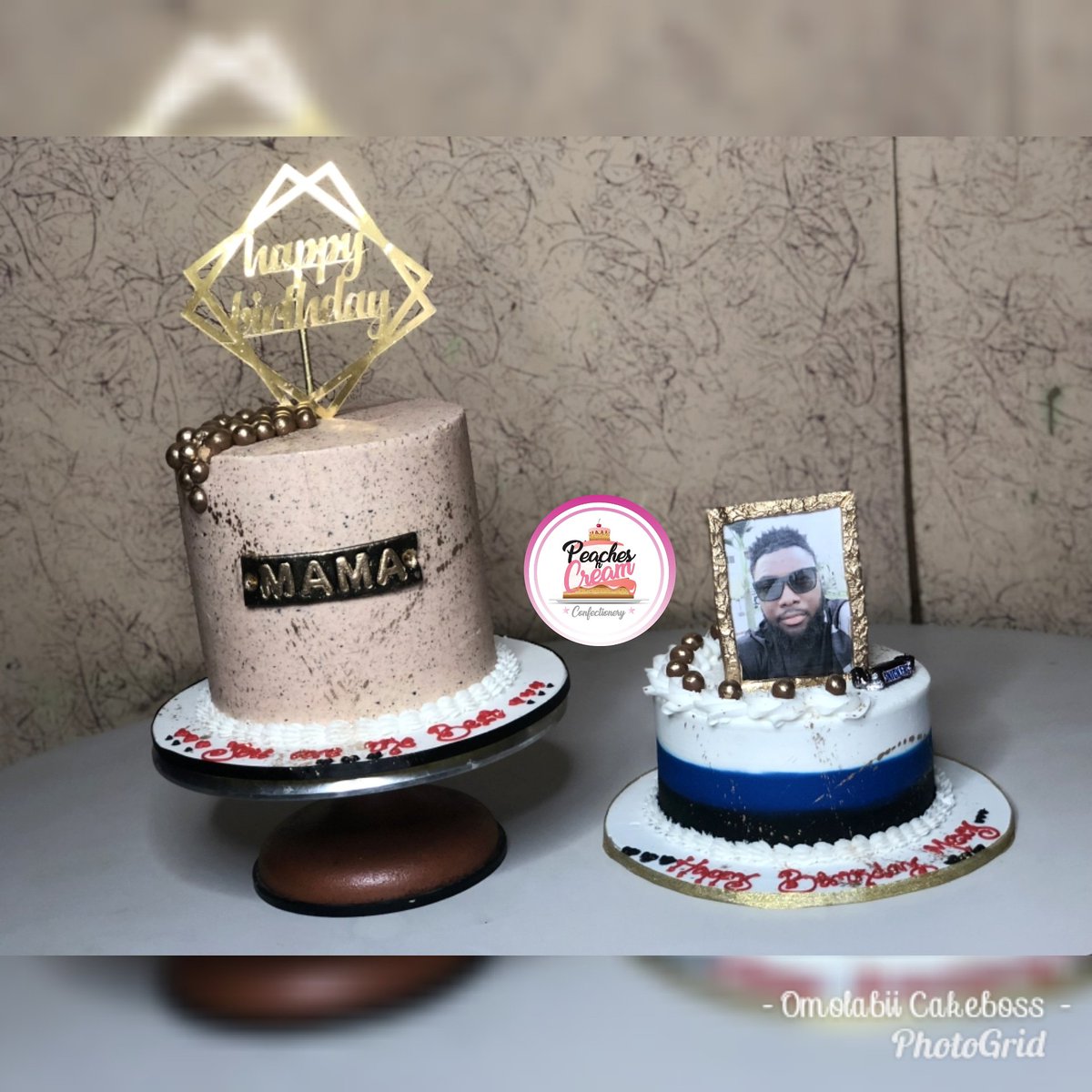 xoxo_labii's tweet photo. My sleepless nights are so worth it! Baked and decorated in less than 24 hours! 😍 #bossbehaviour #thecakebosslady #bosslady #peachesandcream https://t.co/zPoitdUX7S