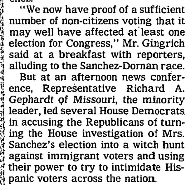 Sen. Mary Landrieu in LA (she went on to hold the seat until 2014), and Rep. Loretta Sanchez in CA (she stayed in office until 2017, when she lost a Senate bid to Kamala Harris). How did the investigation play out? /9