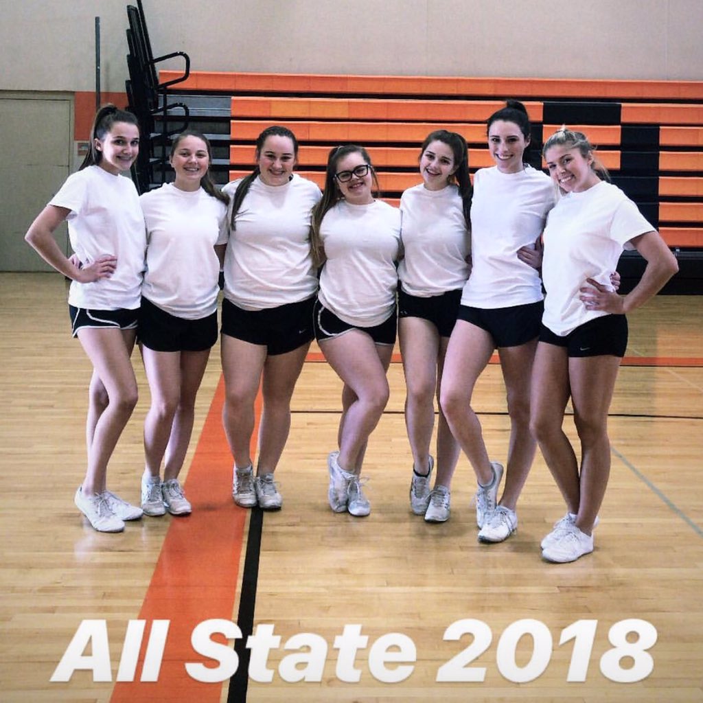 These girls have all just been walked back for their tryouts!!! Good Luck Ladies!! 💙💛🦅 <a href="/WCHS_Gleaner/">the Gleaner</a> 

Follow along also on the Wahlert Cheerleading Instagram: wahlert_cheerleading