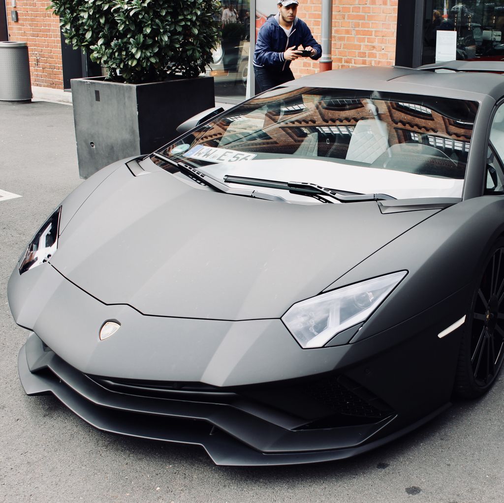 never get run over by this thing. sharp edges. #lamborghini #aventador #vents #gallardo #black #batmobil #carsofinstagram #klassikstadt #carsandcoffee