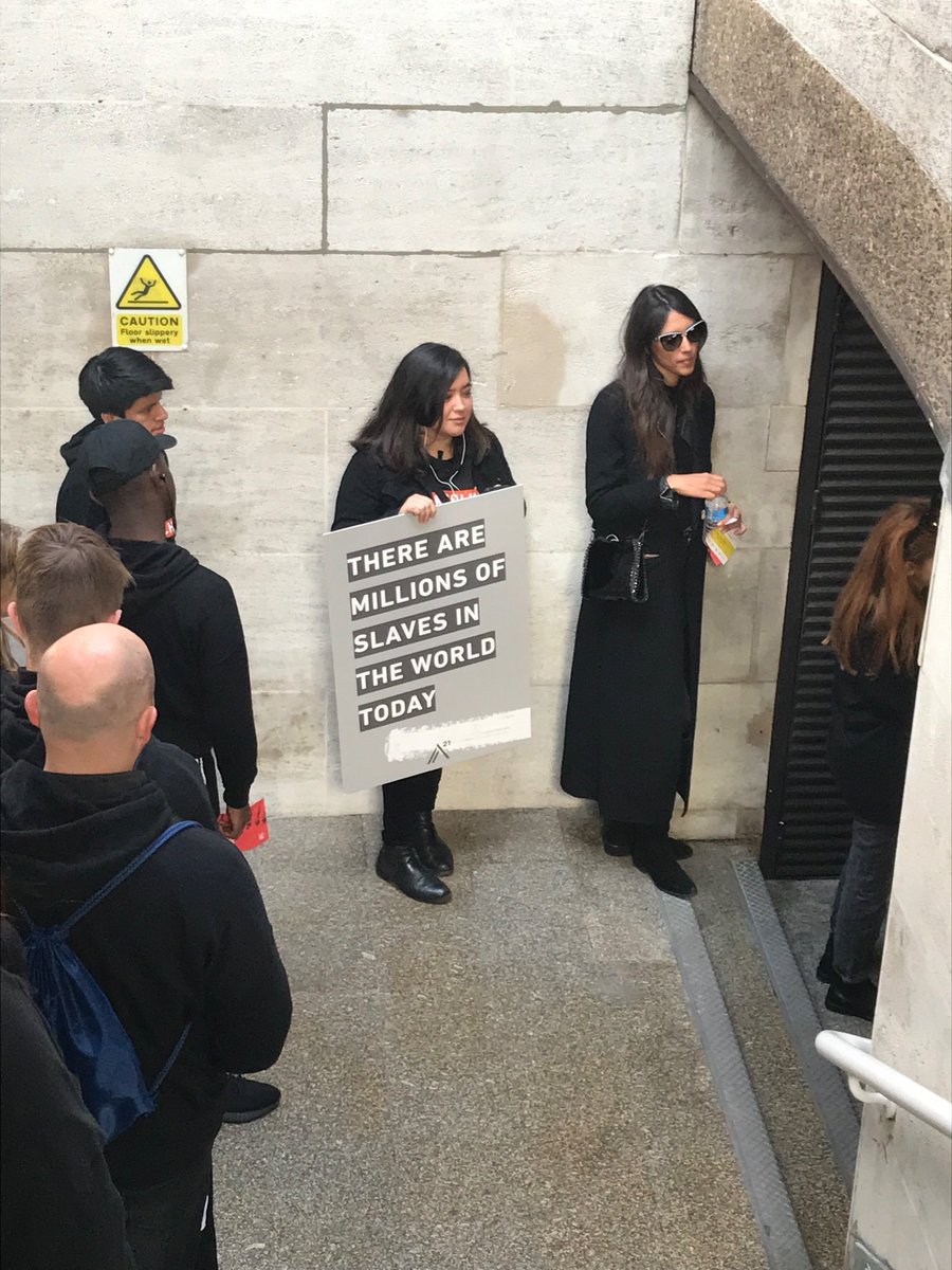 Anee_Uche's tweet photo. One of the best things I’ve been part of this year @A21 #WalkForFreedom #walkforfreedom2018 in London yesterday. Human trafficking and modern slavery must be abolished in our lifetime. https://t.co/gyqrnW9E32