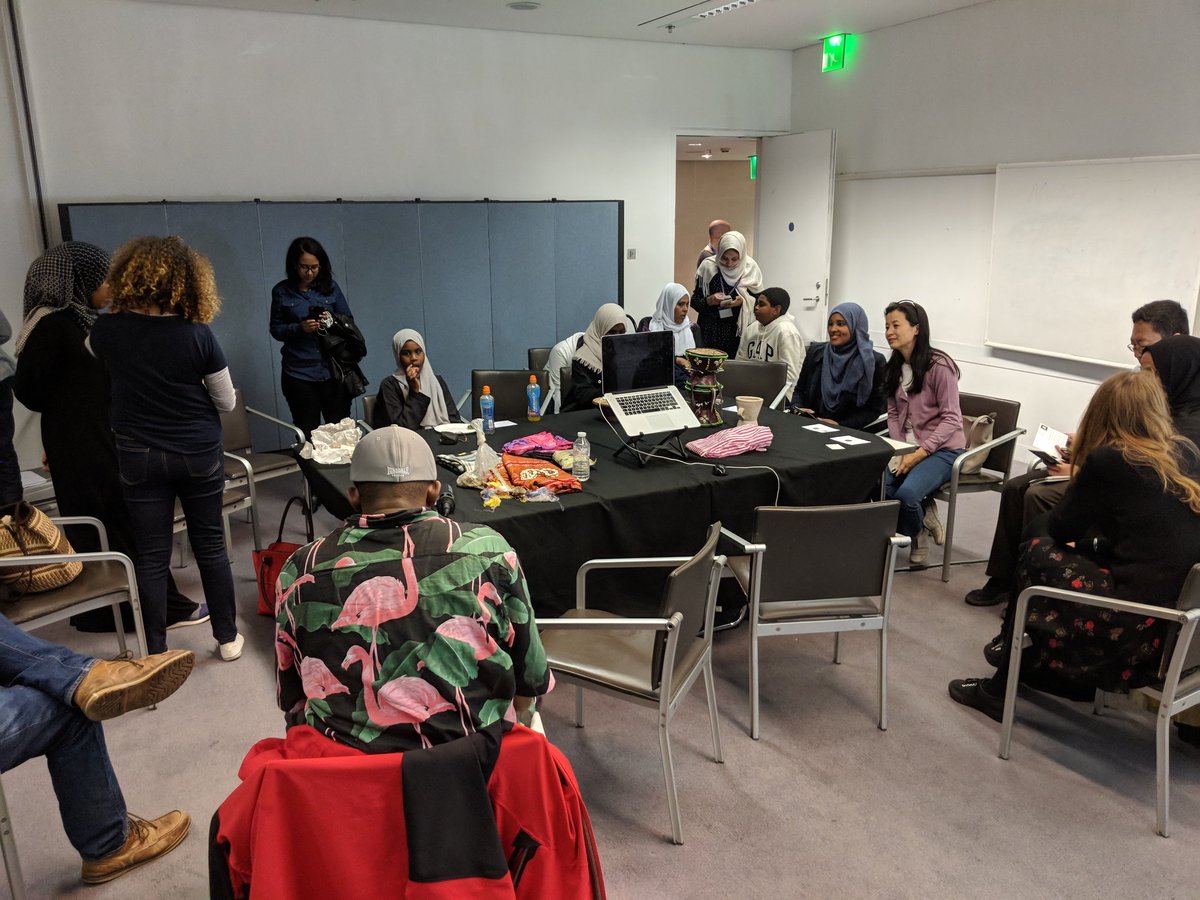 mnemoscene_io's tweet image. A fun afternoon @britishmuseum sharing stories, digitising objects, and experiencing Somali heritage in #mixedreality for  #nomadproject with @AbiraHussein @SomaliWeekFest