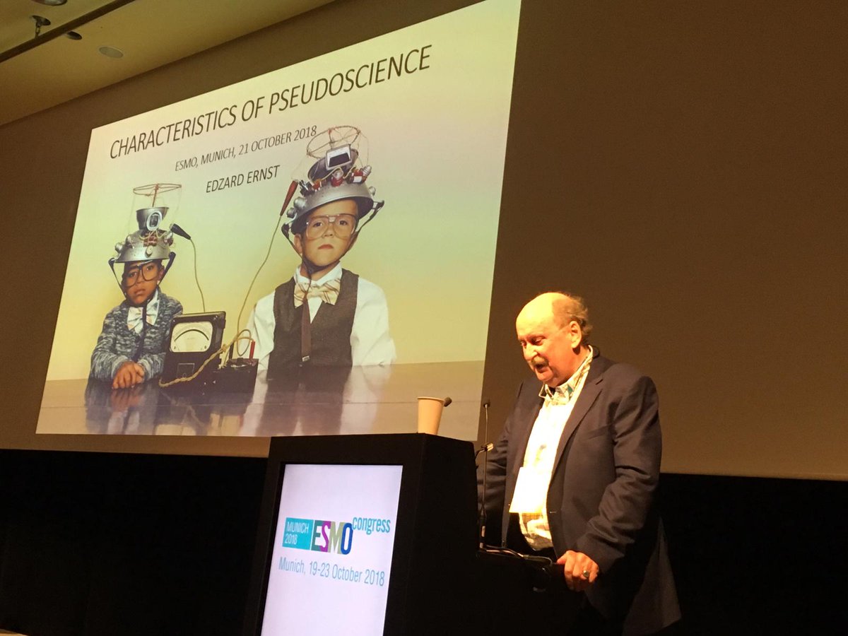 #ESMO18: Snake oil sold as Science: How to protect patients from #pseudoscience  - fantastic session - lively discussions on the right to evidence-based medicine and correct information to patients