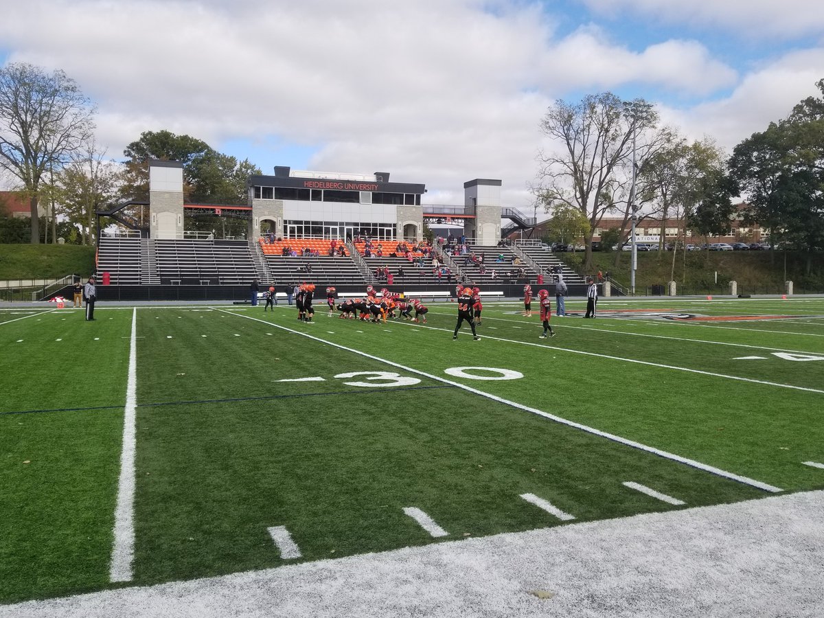 Coach_Donaldson's tweet photo. Great to see the young bulls of Tiffin balling out on our field. https://t.co/h1RxGB7b2N