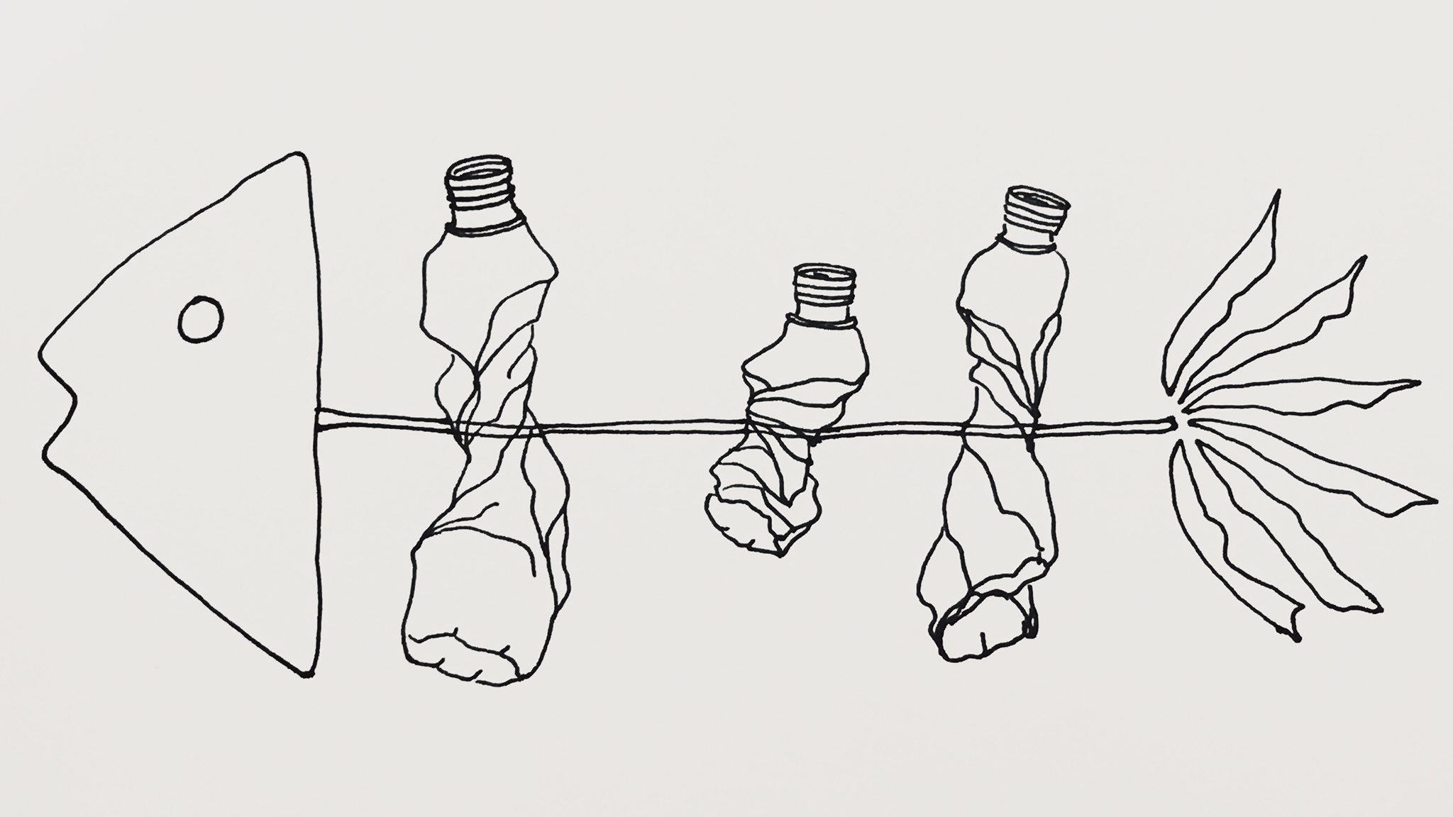 The Albino Snowman Prompt 18 Bottle Plasticpollution Ocean Inktober Inktober18 プラスチック汚染 魚 イラスト T Co Bqym9gz7nm Twitter