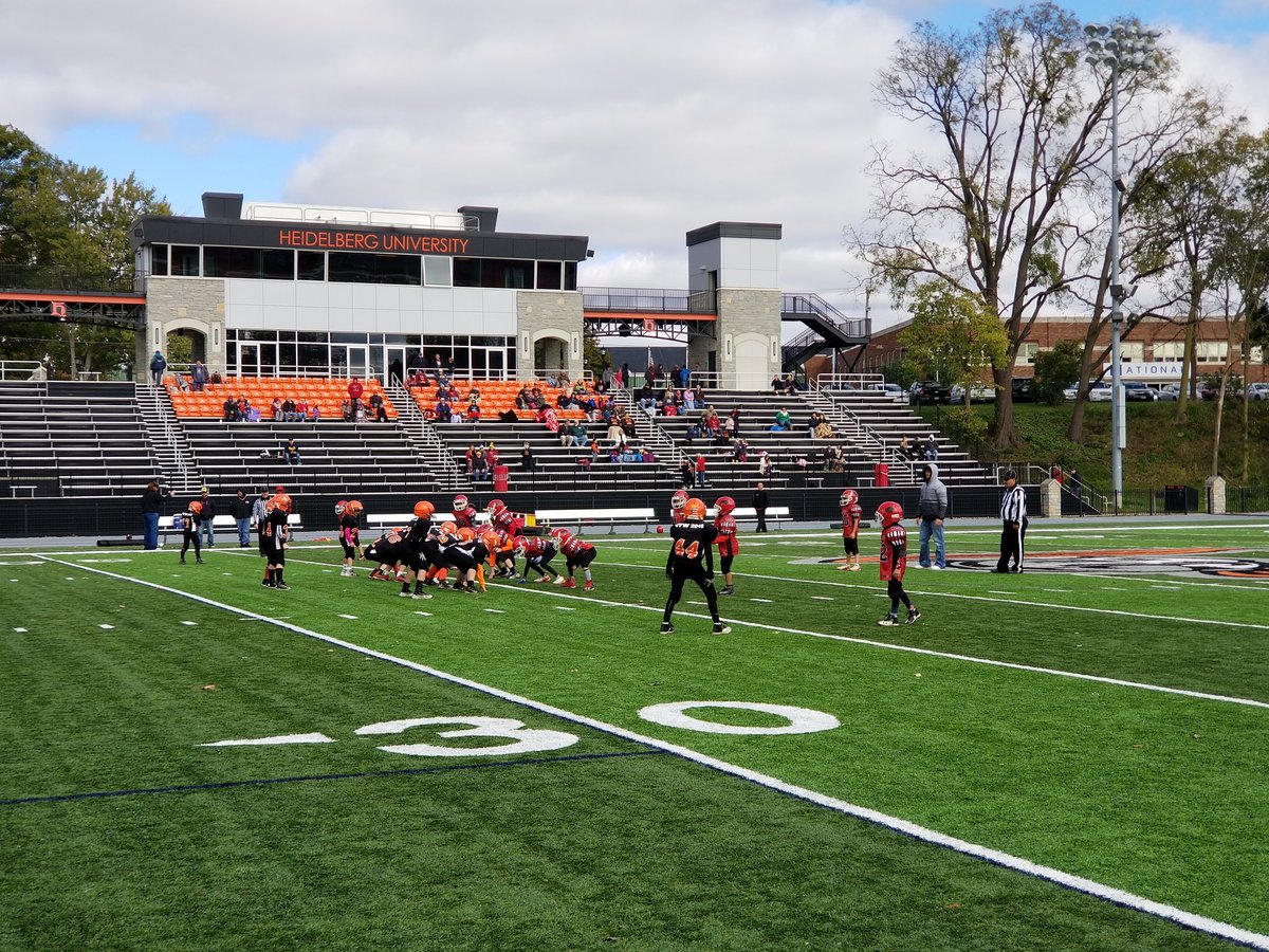 Great to see the young bulls of Tiffin balling out on our field.