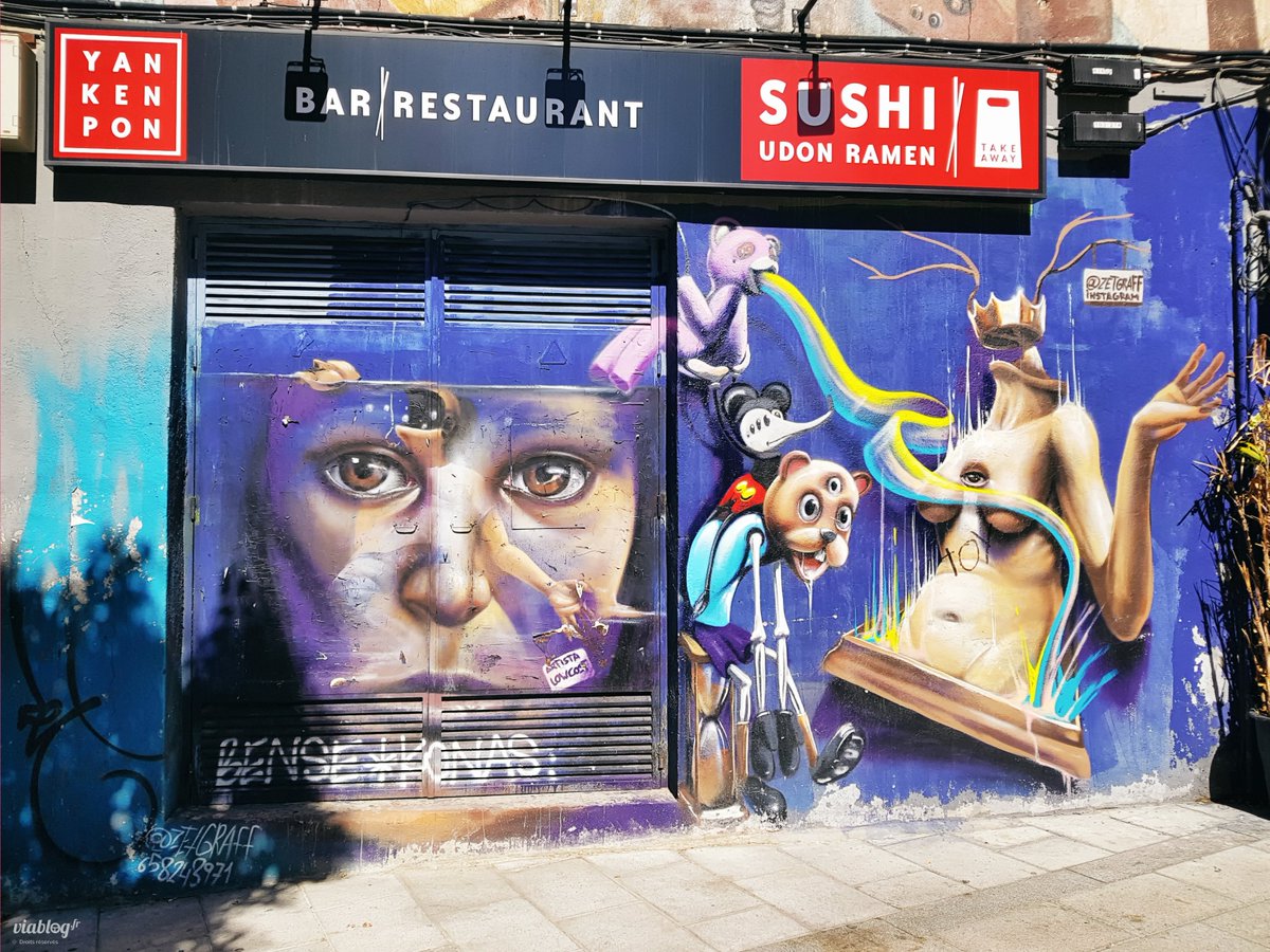 Viablog_FR's tweet photo. #StreetArt 📸 Dernier repérage au cœur de la capitale espagnole 😍 #Madrid #spain #Lavapiés #expresion #graffiti #Grafiti
 #street #place #visitmadrid #streetphotography #streetlife #citylife #lavapies #europe #sprayart #graffitiart #urbanart #graff #madridwalls #streetartmadrid https://t.co/pYxQtcQvLb