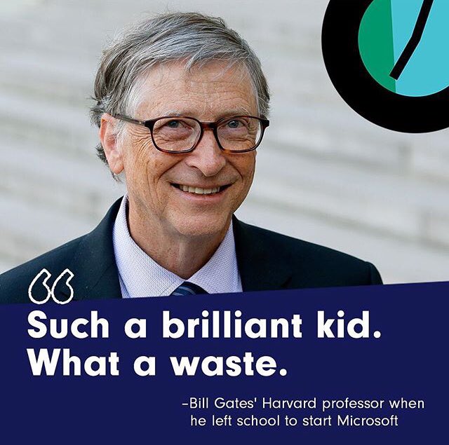 atballplayers's tweet photo. imagine if @BillGates had listened to the haters

you gotta believe in yourself even when no one else does 💪

#SundayMotivation https://t.co/yQkFXpoGFF