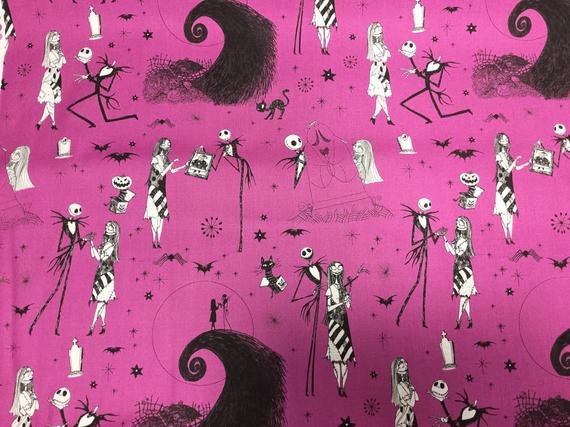 HandmadebyMary2's tweet photo. We've got some #spooky fabric available for all your #halloween #fright needs! This is just one of our Jack Skellington fabrics, please check out our others! https://t.co/SyRS7JBEHp #crafthour #craftbizparty #craftsupplies #artisanhour https://t.co/UOJ6TgR6Q1