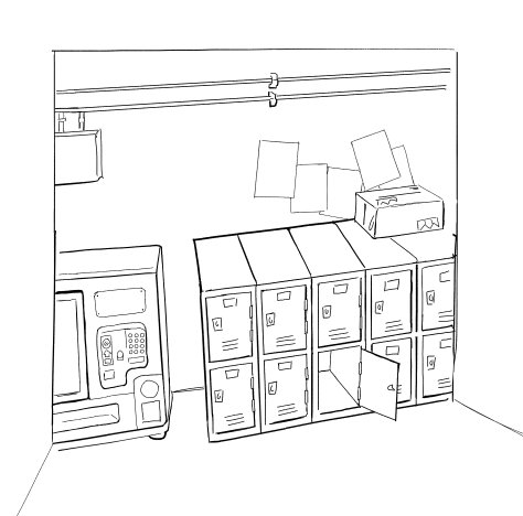 hows ur Sunday ive been drawing lockers for 3 hours 