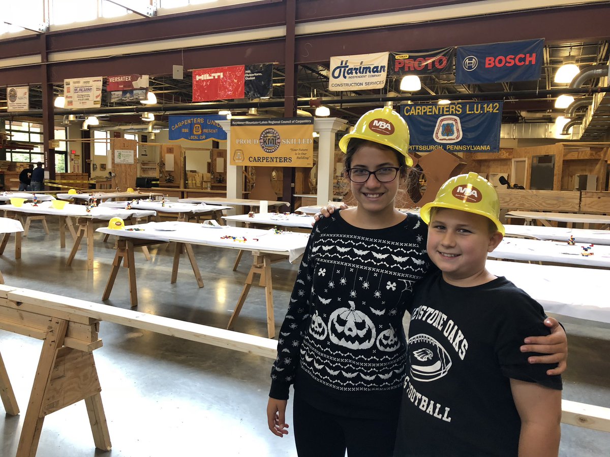 KOHSTechEd (@kohs_teched) on Twitter photo Congratulations to <a href="/KOGoldenEagles/">Keystone Oaks SD</a> 6th grader Bianka Guerra and 4th grader Alex Guerra completing their building project at the NAWIC Education Foundation Block Kids Building Contest at the United Brotherhood of Carpenters Pgh Training Center #KOProud Congratulations to <a href="/KOGoldenEagles/">Keystone Oaks SD</a> 6th grader Bianka Guerra and 4th grader Alex Guerra completing their building project at the NAWIC Education Foundation Block Kids Building Contest at the United Brotherhood of Carpenters Pgh Training Center #KOProud