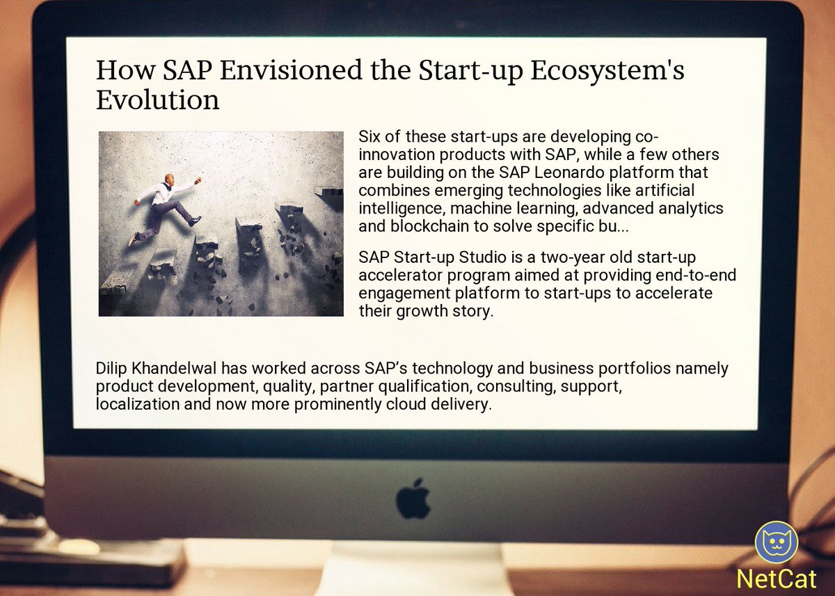 SidMehta91's tweet photo. how  #sap envisioned the  #start-up  #ecosystem's evolution https://t.co/IzRLedWEmB