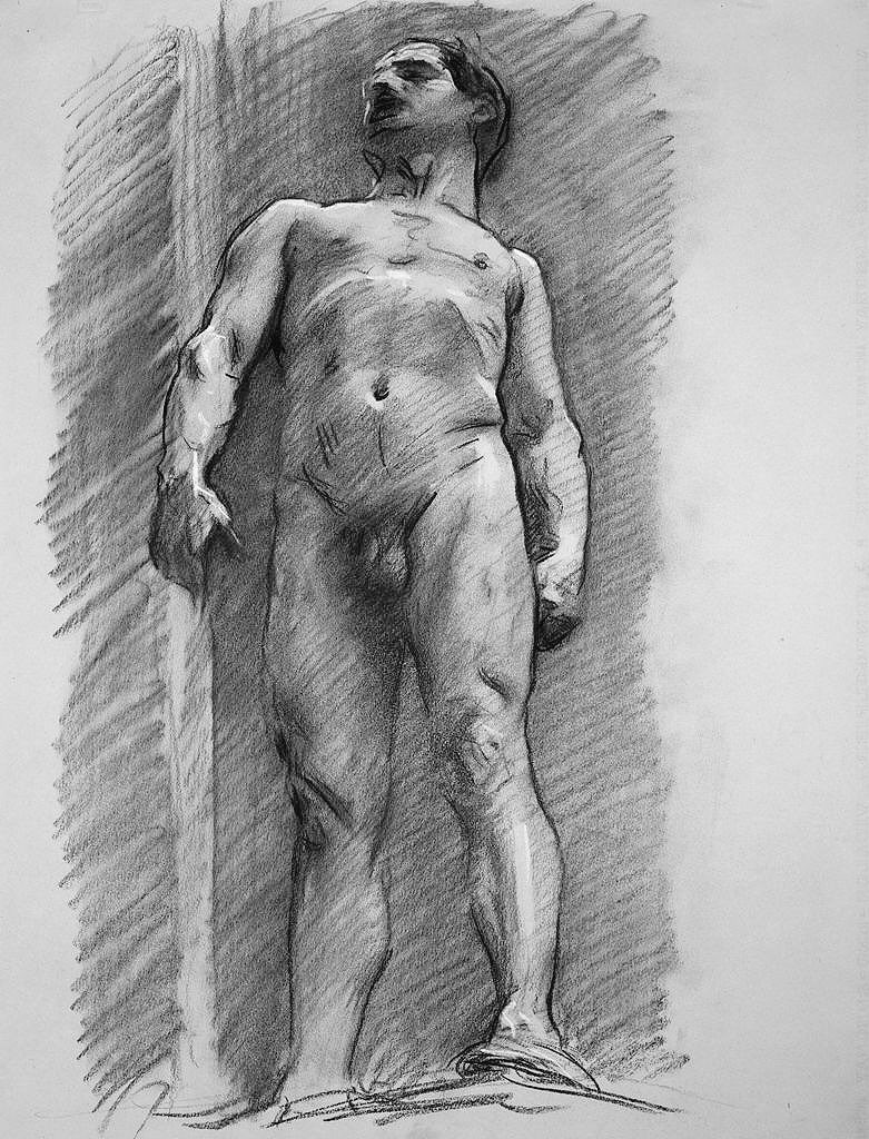 Bartholomy Maganosco was also romantically linked with Sargent & appears in a number of his drawings. Drawing of Maganosco (c1875) & nude studies of Nicola d’Inverno 1890-1915 by the artist. His pencil portrait is a work of great tenderness