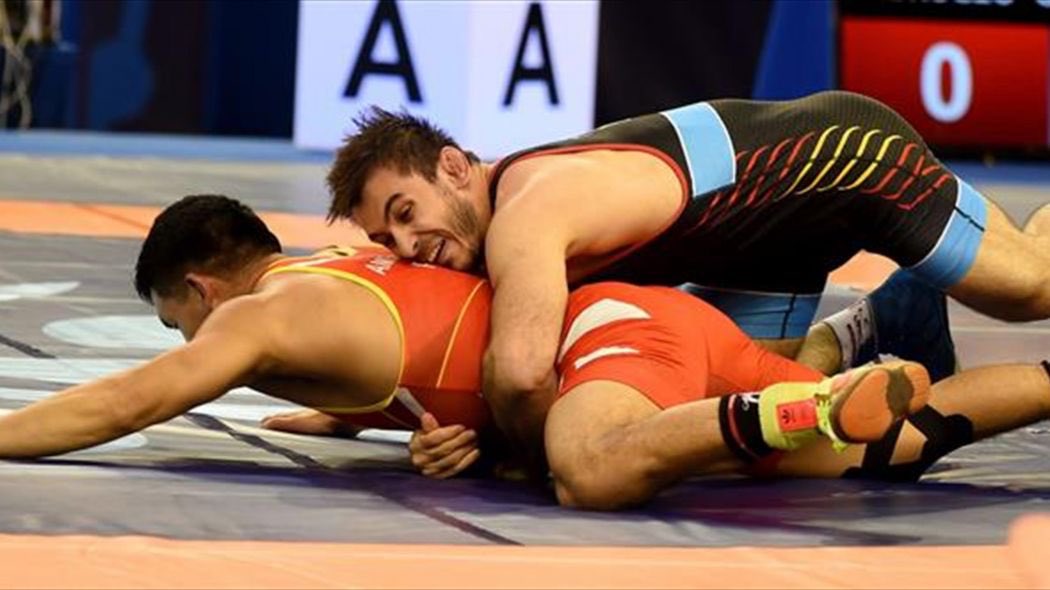 #TaimuradFriev medalla de bronce en el #mundial de #luchasolímpicas #86kg #Budawrestle2018 #historicobronce con @FedEspLucha <a href="/deportegob/">CSD</a> <a href="/marca/">MARCA</a> <a href="/diarioas/">Diario AS</a> <a href="/MarcaTMF/">MARCA Polideportivo</a> <a href="/COE_es/">Comité Olímpico Español</a> @LaLiga4Sports #felicidades #buentrabajo <a href="/FedBalLucha/">Lucha Olímpica Baleares</a>