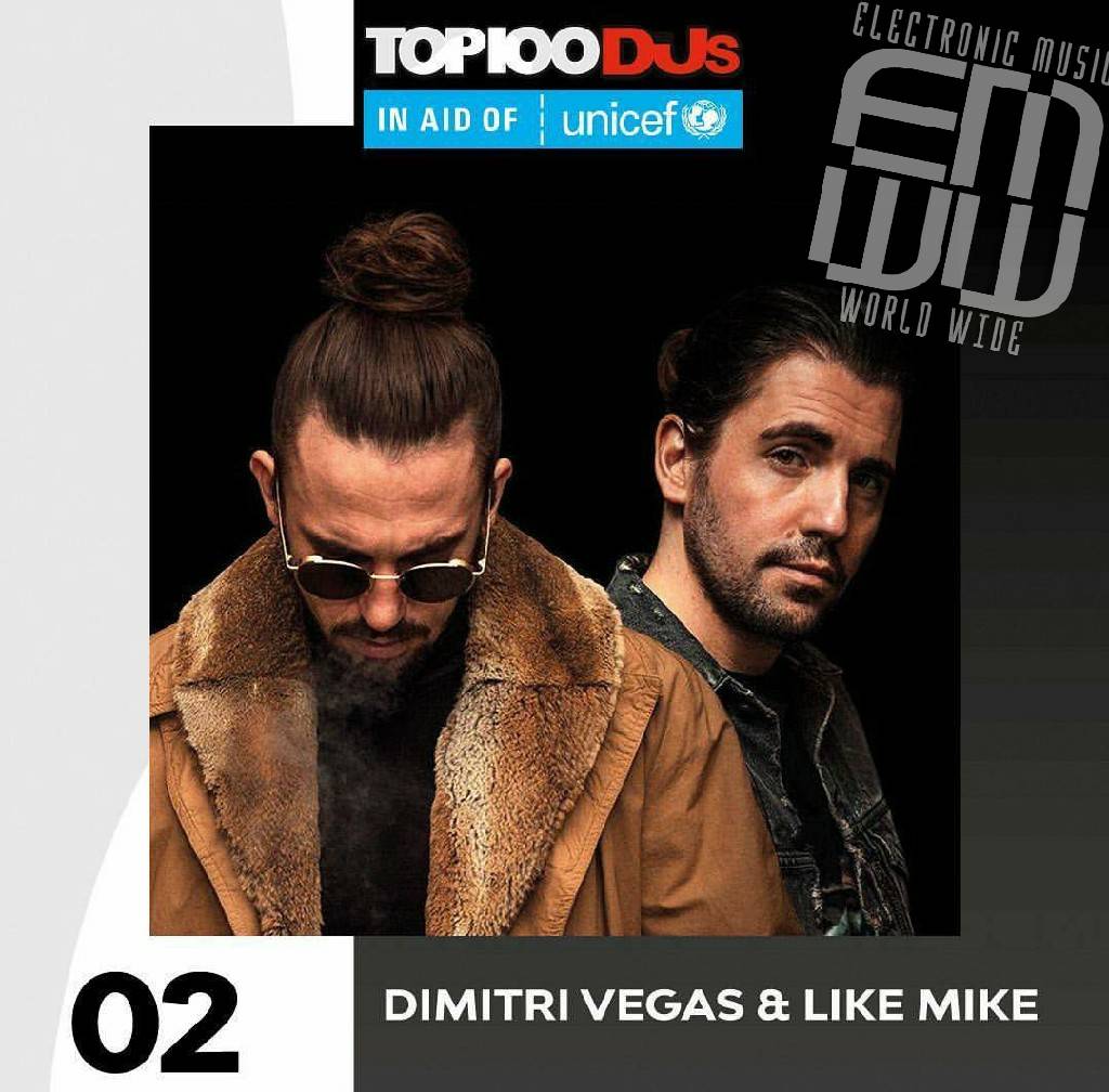 #DimitriVegas y #LikeMike no. 2 #Top100Djs #Top100DjMag #EMWW #EDM