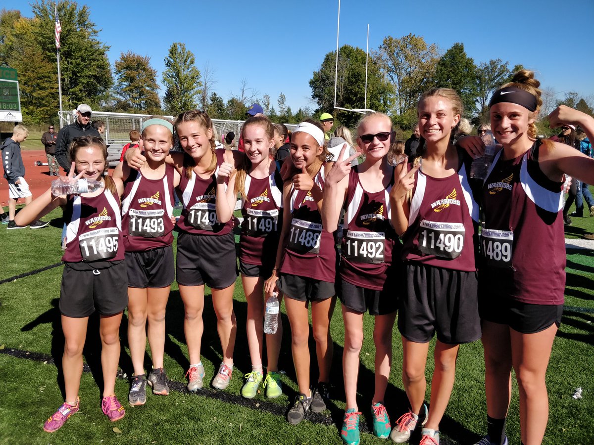 LisaDuncan88's tweet photo. 2nd in the state looks pretty good on these girls!!   We will miss Grace McKinley and Haley as they move up to the high school Warrior team next year!!   Fantastic end of the season for this #girlgang !!  #dedication #commitment https://t.co/fqA60BwlsQ