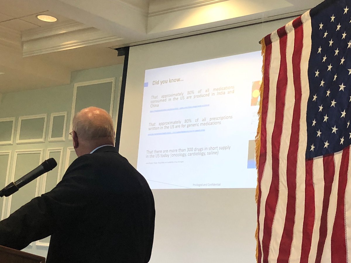 Thursday’s speaker was Dr.Frank Gupton from VCU. His research group has received the 2nd largest amount of funding from the Gates Foundation for their research. Their overall goal is to streamline the process of chemical reactions by using novel chemistry.