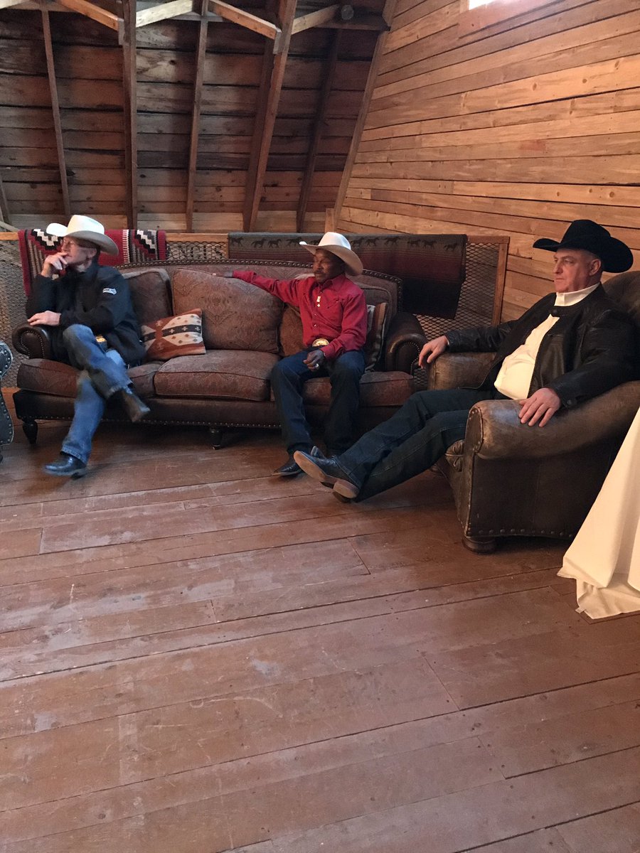 An incredible weekend with these amazing PRCA Hall of Famers - Paul Tierney, Charles Sampson and Ote Berry!! #prca #weareprorodeo #prcahalloffame